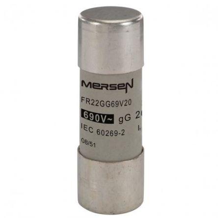 Kazetová pojistka 20A gG 22.2 x 58 mm Mersen Keramika 690V ac