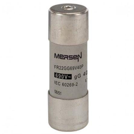 Kazetová pojistka 40A gG 22.2 x 58 mm Mersen Keramika 690V ac