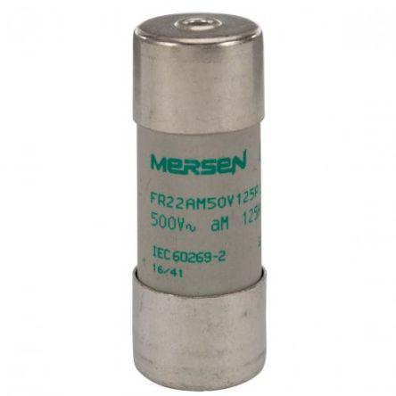Kazetová pojistka 125A AM 22.2 x 58 mm Mersen Keramika 500