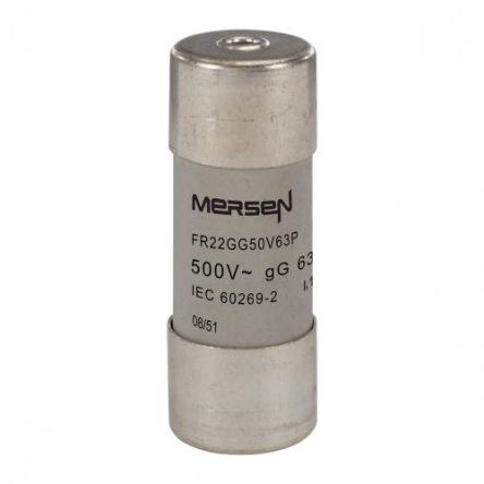 Kazetov�� pojistka 63A gG 22.2 x 58 mm Mersen Keramika 500V ac