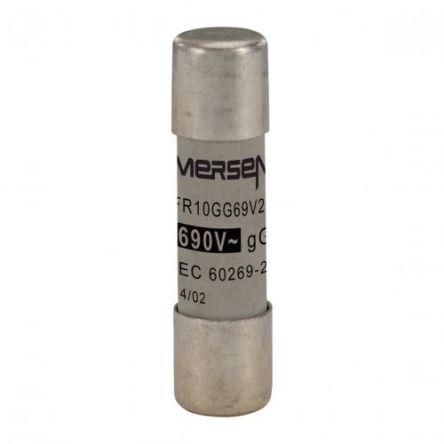 Kazetová pojistka 2A gG 10 x 38 mm Mersen Keramika 690V ac