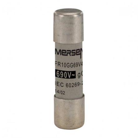 Kazetová pojistka 4A gG 10 x 38 mm Mersen Keramika 690V ac