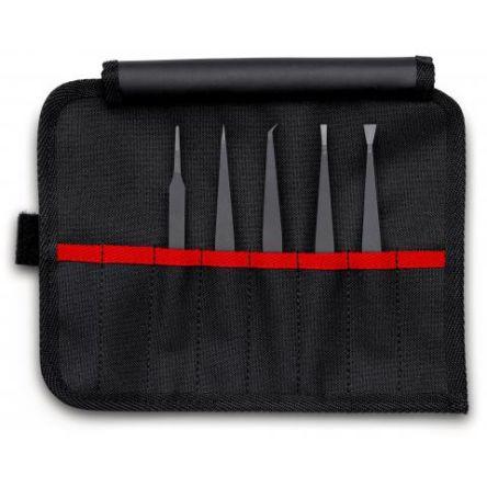 Pinzeta, celková délka: 115mm Antimagnetický, Plastové Dávkovač pájení druhé cívky ESD Knipex