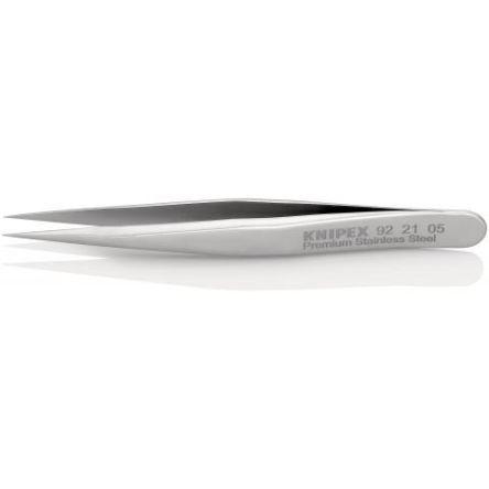 Pinzeta, celková délka: 70mm Antimagnetický, Nerezová ocel Hladký špička Knipex