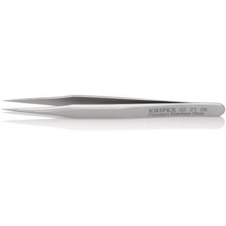 Pinzeta, celková délka: 80mm Antimagnetický, Nerezová ocel Hladký špička Knipex