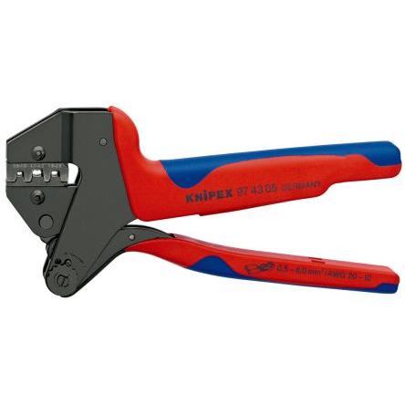 Krimpovací nástroj Knipex, pro použití s: Neizolované kroužkové svorky
