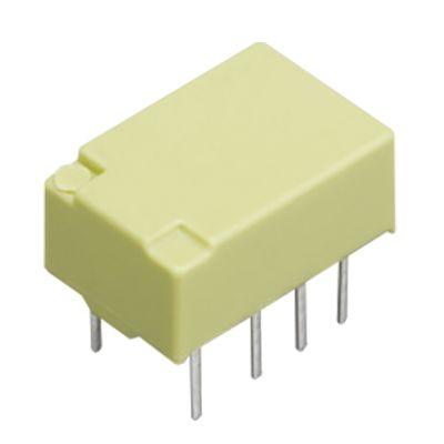 Panasonic Relé bez blokování DPDT Montáž na plošný spoj 9.6mA 24V dc GQ