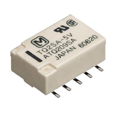 Panasonic Relé bez blokování DPDT Povrch 15.5mA 9V dc TQ