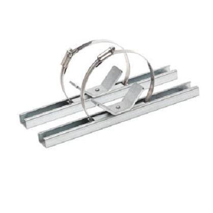 Sada pro montáž na sloup, řada: PMK NEO 30 Fibox, Nerezová ocel Montážní sada, délka: 30 mm 300mm