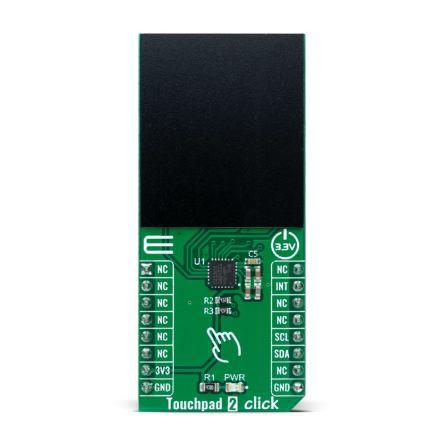 MikroElektronika Vývojový nástroj pro HMI, Kapacitní dotyková, Touchpad 2 Click, IQS525, klasifikace: Přídavná deska,