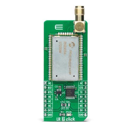 Komunikační a bezdrátový vývojový nástroj pro LoRaWAN TXB0106, RN2903 LoRa LR 2 Click MikroElektronika, klasifikace: