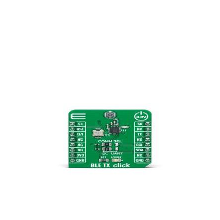 Komunikační a bezdrátový vývojový nástroj pro Modul Bluetooth Bluetooth 5.2 transmitter Bluetooth BLE TX Click
