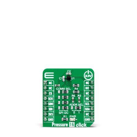 Snímač absolutního tlaku, klasifikace: Přídavná deska for WSEN-PADS (2511020213301), pro použití s: Zásuvka mikroBUS