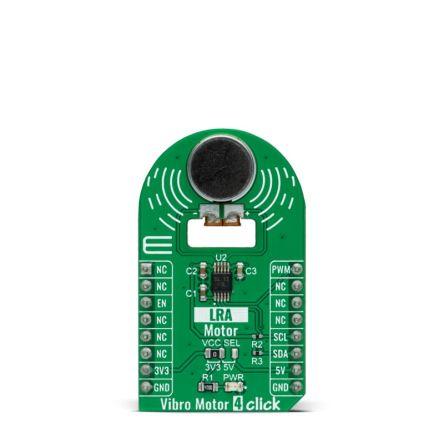MikroElektronika Vývojový nástroj pro HMI, Rozhraní člověk-stroj, Vibro Motor 4 Klikněte, Linear Resonant Actuator,