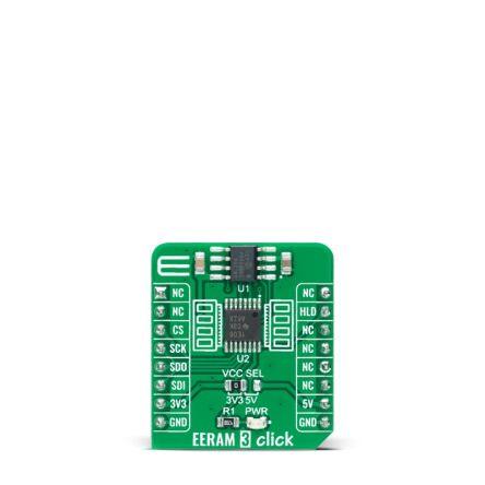 MikroElektronika Vývojová sada pro paměti MIKROE-4854, EERAM 3 Click, klasifikace: Přídavná deska EERAM, doporučené