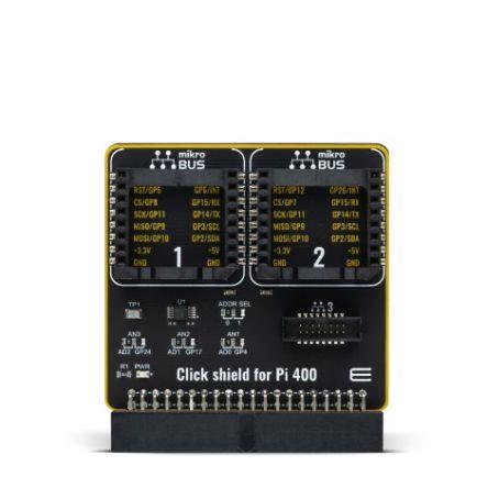 MikroElektronika Naklikávací stínění pro sadu Raspberry Pi, Cortex-A, Plášť MIKROE-4970, Cortex-A, 1,8 GHz, čtyřjádro,