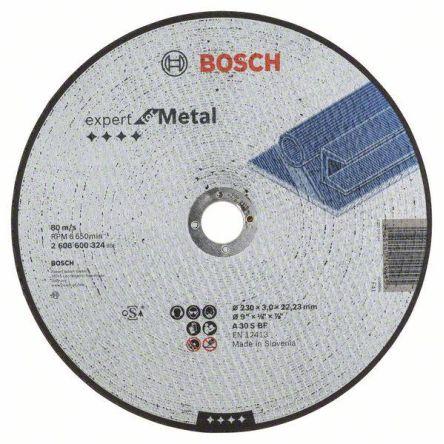 Brusný disk Oxid hlinitý zrnitost P30 230 mm, tloušťka: 3 mm Bosch 1 V balení