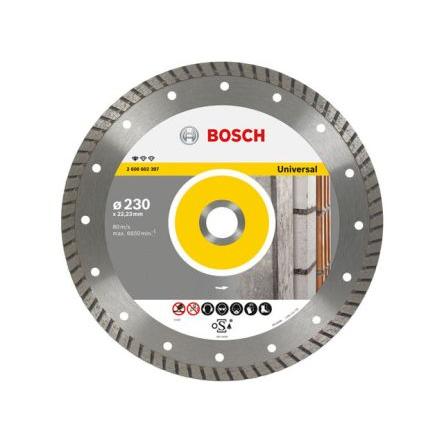 Brusný disk, řada: Universal Turbo Diamant 230 mm, tloušťka: 2.5 mm Bosch 1 V balení