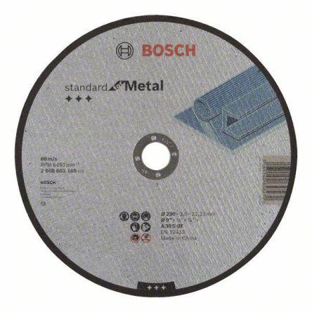 Brusný disk Oxid hlinitý zrnitost P30 230 mm, tloušťka: 3 mm Bosch 1 V balení
