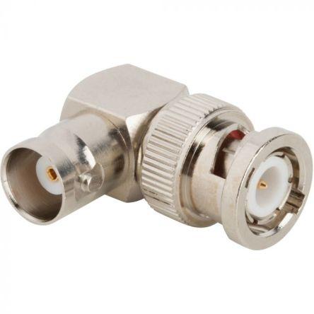 Amphenol RF Koaxiální adaptér, orientace těla: Pravý úhel, 50 Ω, typ kabelu: Koaxiální, obklad těla: Mosaz