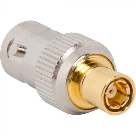 Amphenol RF Koaxiální adaptér, orientace těla: Rovný, 50 Ω, typ kabelu: Koaxiální, obklad těla: Bronz