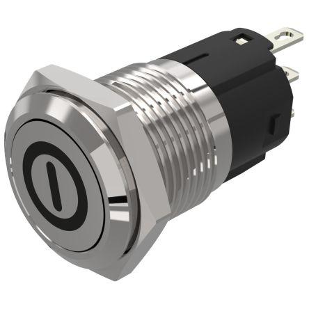 EAO Tlačítkový spínač, řada: 82 IP65, IP67 SPDT Panel Okamžité 16 mm 3A 240 V dc 240 V ac