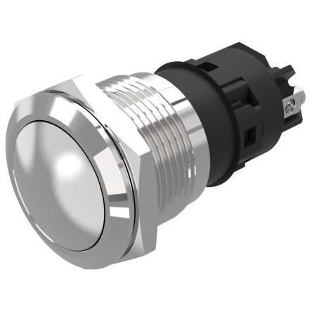 EAO Tlačítkový spínač, řada: 82 IP65, IP67 SPDT Panel Okamžité 19 mm 3A 240 V dc 240 V ac