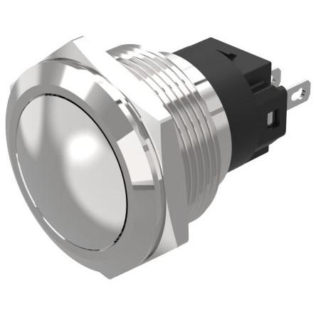 EAO Tlačítkový spínač, řada: 82 IP65, IP67 SPDT Panel Blokování 22.3 mm 3A 240 V dc 240 V ac