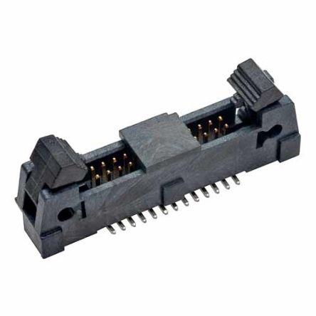 HARWIN Konektor PCB, řada: M50-365, Deska-deska, počet kontaktů: 26, počet řad: 2, rozteč: 1.27 mm, orientace těla: