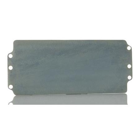 RS PRO Montážní deska, délka: 164.3 mm Pozinkovaný x 70mm Hliníkové pouzdro RS Pro, Ocel