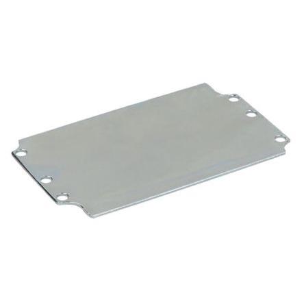 RS PRO Montážní deska, délka: 344.5 mm Pozinkovaný x 143mm Skříň RS PRO GRP, Ocel