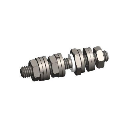 Zemnicí matice RS PRO, Nerezová ocel Uzemňovací kolík Skříň RS PRO GRP 3.2 mm M4, délka: 30 mm 3.2mm