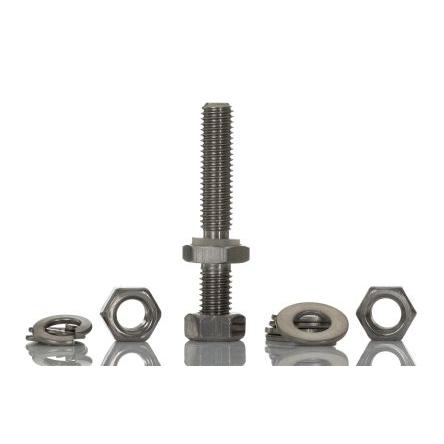 Zemnicí matice RS PRO, Nerezová ocel Uzemňovací kolík Skříň RS PRO GRP 6 mm M8, délka: 55 mm 6mm