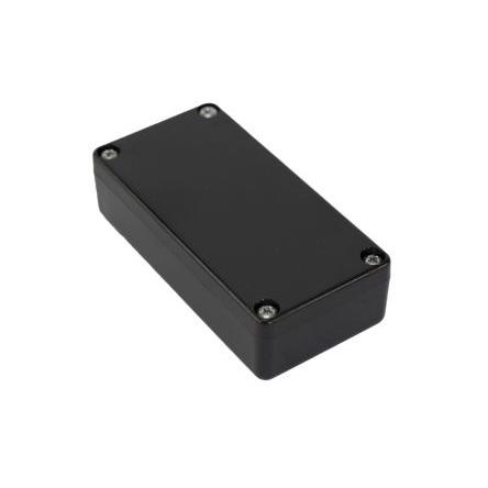 Hammond Pouzdro, řada: 1551W IP68 S přírubou barva Šedá, Černá Polykarbonát 80 mm 22 mm 40 mm Silikon