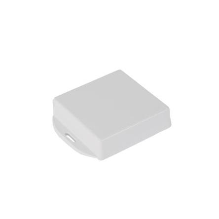 Hammond Pouzdro, řada: 1551W IP68 S přírubou barva Černá, Šedá Polykarbonát 80 mm 24 mm 80 mm Silikon