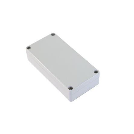 Hammond Pouzdro, řada: 1551W IP68 S přírubou barva Šedá, Černá Polykarbonát 100 mm 24 mm 50 mm Silikon