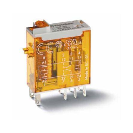 Finder Relé bez blokování DPDT 8A 240V ac 46