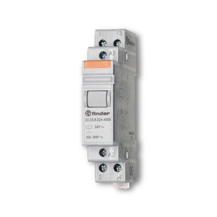 Finder Monostabilní relé SPST Lišta DIN 20A 110V ac 22