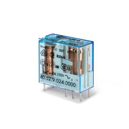 Finder Modul výkonového relé 2 CO Montáž na plošný spoj 8A 24V dc 40