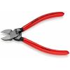 Plastové štípací kleště, celková délka: 140mm, Plastové Diagonální, Bimetal s 10mm dlouhými čelistmi kapacita řezání 2