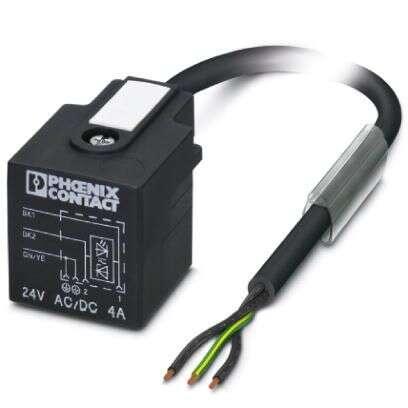 Kabel ovladače snímače, A: DIN 43650 tvar A, Rovný 5, 24V, IP67, řada: 0-PUR/A-1L-Z, SAC-3P-10 Phoenix Contact 10 m