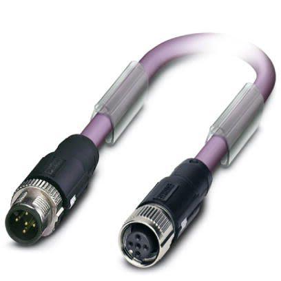 Bus kabel, A: Vnější, A: M12 5, B: M12, B: Vnitřní, 48V 5, IP67, řada: 0-920/FS SCO, SAC-5P-MS/10 Phoenix Contact 10 m