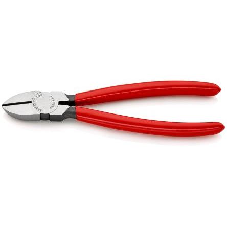 Boční řezačka, celková délka: 180mm, Plastové S kuželkou, Bimetal s 10mm dlouhými čelistmi kapacita řezání 4 mm, číslo