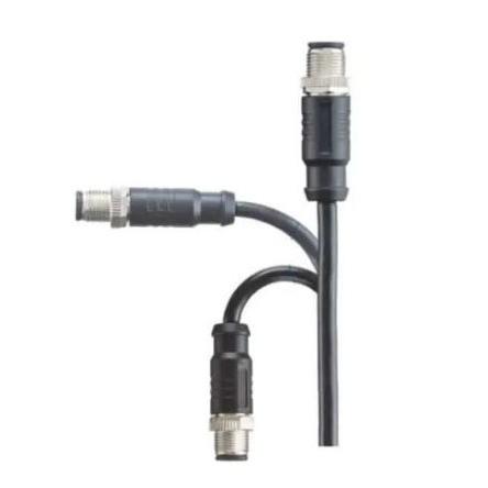 Kabel ovladače snímače, A: Vnější, A: Rovný 8, 30V, IP68, IP69K, řada: M12A Amphenol Industrial 5 m