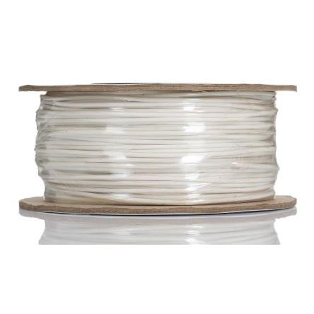 Zapojovací vodič, typ kabelu: Jednožilový, prameny vodičů: 1/0.8 mm, Bílá, 300V 100 m 20 AWG Polyvinylchlorid RS PRO