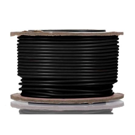 Zapojovací vodič, typ kabelu: Jednožilový, prameny vodičů: 16/0.2 mm, Černá, 750V 25 m 20 AWG Silikonová pryž RS PRO