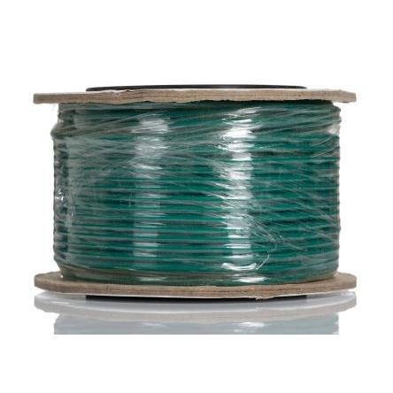 Zapojovací vodič, typ kabelu: Jednožilový, prameny vodičů: 16/0.2 mm, Zelená, 750V 25 m 20 AWG Silikonová pryž RS PRO