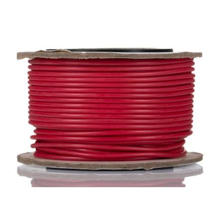 Zapojovací vodič, řada: RS PRO, typ kabelu: Silikonová pryž, prameny vodičů: 16/0.2 mm, Červená, 750V 25 m 20 AWG