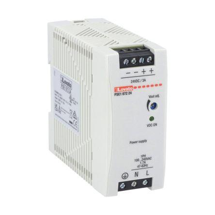 Lovato Napájecí zdroj na lištu DIN PSE1 Spínaný režim 375 V dc, 264V ac 3 A St. 24V dc DC 72 W