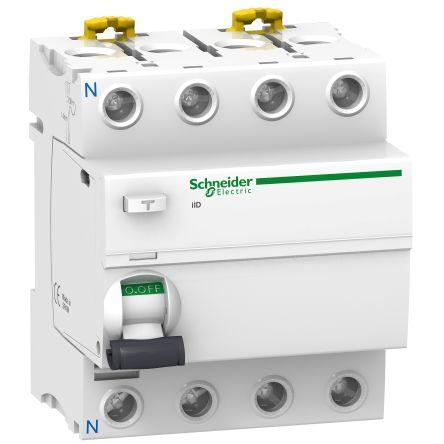Jistič zbytkového proudu 4pólový Typ A-SI 100A 300 mA Schneider Electric A-SI Acti9 iID EN/IEC 61008-1